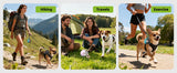 2-in-1 Dog Water Bottle & Silicone Bowl – Leakproof Travel Set