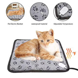 Winter Pet Heating Blanket Waterproof Wearable Wear Resistant Temperature Warm Cat Dog Mattress Indoor Heating Pad Pet Supplies