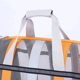 Breathable cat outing bag Pet dog Summer cross outdoor travel portable collapsible small and medium dog cage mesh