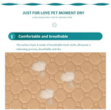 Reusable Dog Pee Pad Blanket Absorbent Diaper Washable Puppy Training Pad Pet Bed Urine Mat for Pet Car Seat Cover Pet Supplies