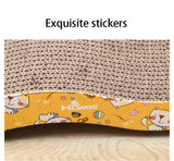 Cat Toys cat scraper sharpening claw cardboard corrugated board scratch-resistant cat scratch board Cat toy sofa cushion bed