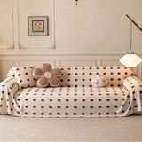 Boho Sofa Slipcover Couch Cover Living Room Pet Soft with Tassel Washable Chenille Protector Sofa Covers Throw Blanket Stylish