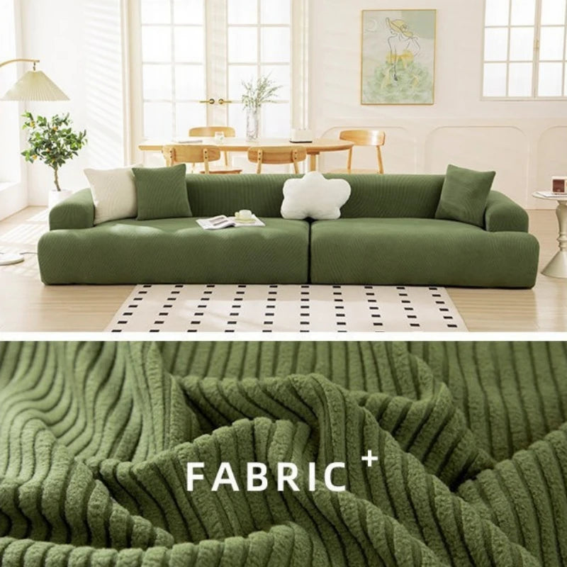 1/2/3/4 Seater Elastic Sofa Cover, Stretch Full Wrap Sofa Protector, Pet Anti-Scratch & Dust Proof, Removable Washable Slipcover