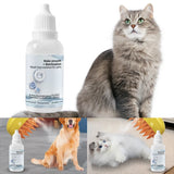 3-5pcs Cat Steam Brush Wash Free Essence Hair Serum Animal Grooming Essence Cat Dog Depilation for Cat Steamy Brush Pet Cleaning