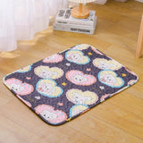 Washable Pet Pee Pad Pet Diaper Mat Reusable Mats for Dogs Dog Bed Urine Washable Dog Training Pad Four Seasons Pet Mat Urine