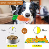 Pet Sniffing Mat Indoor Dog Walking Dog Cat Foraging Toy Dog Stress Relief Puzzle Treasure Hunt Game Slow Eating Mat