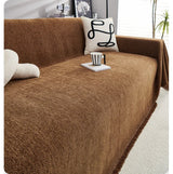 New Chenille Sofa Cover Anti Cat Scratch Blanket White Grey Sofa Towel for Living Room Furniture Decor Tapestry Couch Cover