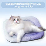 Summer Pet Cooling Pad Breathable Ice Bean Mat Comfortable Sleeping Bed for Cats Dogs Indoor Home Pet Supplies