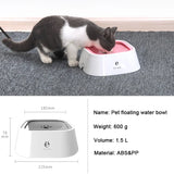 No-Spill Floating Dog Water Bowl – Keeps Muzzles and Floors Dry