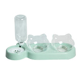 Elevated Double Pet Bowls – Tilted Feeder & Water Stand
