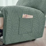 Jacquard Split Recliner Sofa Covers Elastic Stretch Relax Armchair Cover Non-Slip Reclining Single Sofa Slipcovers Living Room