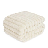 Waterproof Pet Blanket for Large Dogs and Cats - Reversible Calming Plush, Washable Furniture Cover for Couch, Bed, Car Seat, B