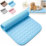 Summer Dogs Pets Cool Down Ice Silk Pad Non-slip Breathable Sofa Pet Sleeping Mat Washable Scratch-resistant Cat Dog Mattress