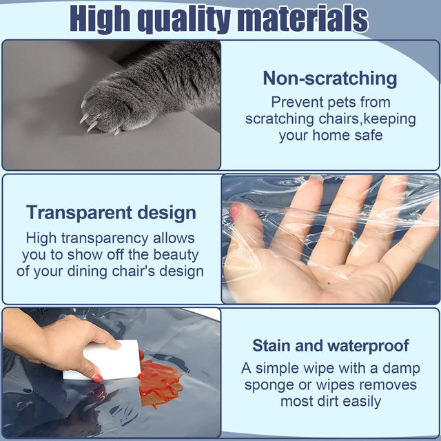 Couch Cover Pets Plastic Armchair Recliner Cover Clear Cat Scratching Protector Waterproof Dustproof Sofa Cover Sofa Protector