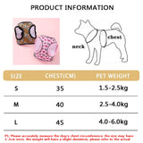 Traction Bracelet Small Dog Harness Set Soft Winter Warm Small Dog Harness Leash Set Cat Vest Harness Cute Pet Accessories