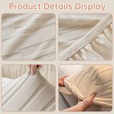 Elastic Jacquard Fabric Sofa Cover Stretch Couch Cover Sectional L Shape Sofa Slipcover Corner Case for Home 1/2/3/4/5 Seaters