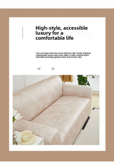 Waterproof Faux Leather Sofa Slipcove Elastic Anti Cat Scratch Sofa Covers for Living Room 1/2/3/4seater Couch Cover Home Decor
