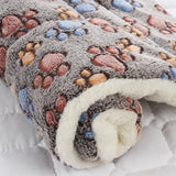 1pc Double-sided pet mat - Short plush pet bed - Cat - Dog - Cute pet mat - Blanket - Warm kitty mat - Cat sofa bed