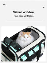 Pet Trolley Cat Bag Extra Large Portable Case Detachable Dog Trolley Case Large Foldable Pet Bag Cat Travel Carrier Bag