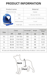 Dog Harness Leash Bulldog Vest Style Summer Reflective Puppy Harnesses Teddy Pet Supplies Breathable Rope Small Dog Collar Corgi