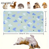 2PCS Washable Dog Urine Pads Reusable Dog Training Pad - Ultra-Absorbent Non-Slip Pet Pee Mat for Dogs Cats and Small Animals