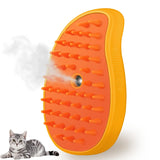 Cat Steam Brush 3 in 1 Dog Steamy Brush Cleanser Silicone Massage Grooming Comb Pet Hair Cleaning Misting Comb for Cats Dogs