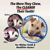 Dog Tooth Grinding Stick Food Grade Cleaning Massager Rubber Tooth Brush Chewing Toy Teeth Cleaning Pet with Slight Bite Force