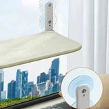 Suction Cup Cat Hammock, Removable Washable Hanging Bed for Window Glass, Pet Rest Swing Bed