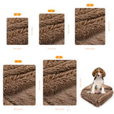 Winter Waterproof Calming Pet Blankets for Dogs Waterproof Long Faux Fur Fluffy Blanket for Doggie Cats Sherpa Fleece Warm Couc