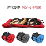 Waterproof Outdoor Dog Bed Foldable Pet Mat Non-Slip Car Seat Pad Portable Travel Blanket for Camping Picnic All Size Dogs