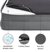 Extra Large Orthopedic Dog Bed Washable Sofa Bed, Support Foam Pet Sofa Bed, Removable Pet Dog Sofa and Dog Bed for All Seasons
