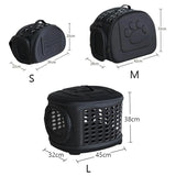 EVA Cat Slings Shoulder Bags Solid Mesh Pet Carrier Bag for Cats Dogs Within 7.5 kg Rabbit Animals Outdoor Travel Mochila Gato