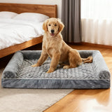 Dog Bed Memory Foam Mat Dog Accessories Waterproof All Season Universal Machine Washable Bed for Dog Luxury Bed Medium Size Dog