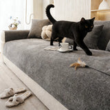 Sofa Cover Modern Simple All Season Universal Non Slip Waterproof Cat Scratch Resistant Sofa Couch Cover Cloth Backrest Towel