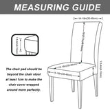 New Stretch Jacquard Dining Chair Cover Solid Color Dustproof Seat Slipcover Elastic Anti-cat Scratch Chair Case for Living Room