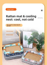 Kennel cat litter summer mat dog small medium dog dog bed mat
