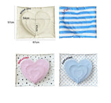 Summer Cooling Pet Bed Mat Breathable Ice Silk Cat Dog Sleeping Cushion Non-slip Pet Cooling Pad for Indoor Floor Pet Sleeping