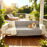 Waterproof Pet-Friendly Sofa Bed Cover Dog Cat Scratch Resistant Non-Slip Couch Mattress Slipcover Protector Pad Washable