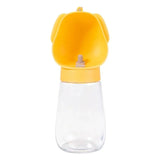 Portable Dog Water Bottle 300ml – One-Hand Travel Drinking Bowl