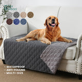 100% Double-Sided Reversible Pet Blanket Sofa Couch Furniture Protector Dog Bed Cover for Kids Children Dog Cat