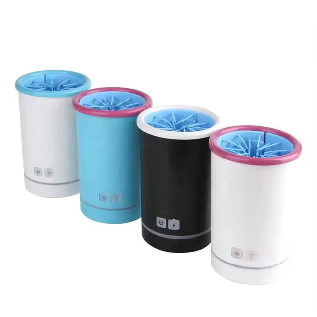 Automatic Dog Paw Cleaner – USB Rechargeable Silicone Wash Cup