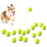 A Tennis Balls for Dogs, 2-Inch Size, Compatible with Most Automatic Ball Launchers Idea for Small Dogs(12 Balls Only)