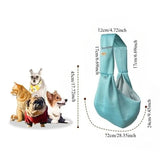 Pet Out Crossbody Bag Summer Cat DogPet Supplies Portable BreathablePet Carriers Bags Portable And BreathablePet Bags For Cat