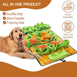 Pet Sniffing Mat Indoor Dog Walking Dog Cat Foraging Toy Dog Stress Relief Puzzle Treasure Hunt Game Slow Eating Mat