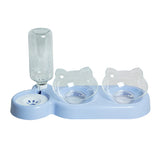 Elevated Double Pet Bowls – Tilted Feeder & Water Stand