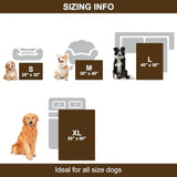 Waterproof Dog Blanket Soft Pet Cat Blanket Cozy Calming Sherpa Corduroy Fleece Blanket Reversible Furniture Bed Protector for