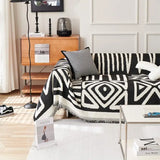 1pcs Chenille Sofa Cover Durable Anti Cat Scratch All-in-One Universal Blanket Cushion Dust-Proof All Seasons Home Decoration