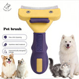 Pet Brush, Grooming Tool, Deshedding Comb, Teddy and Golden Retriever Hair Removal Brush, Pet Cleaning Supplies, Dog Brush
