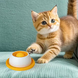 Anti-Tip Slow Feeder Lick Toy – Puzzle Bowl for Dogs & Cats