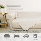 Waterproof Dog Blanket Bed Cover Dog Crystal Velvet Moroccan Fuzzy Cozy Plush Pet Blanket Throw Blanket for Couch Sofa 40 * 60